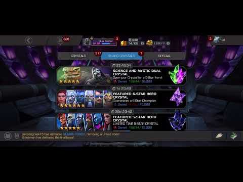 5* star dual crystal opening