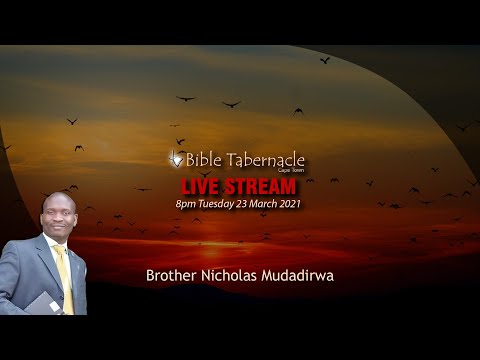 2021-0323PM - Nicholas Mudadirwa - A Prophet Like Unto Moses