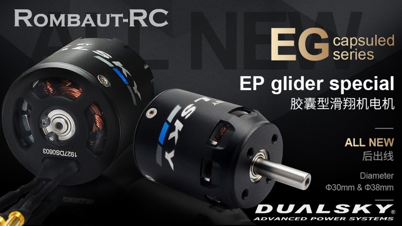 Dualsky F5J Products Overview | Motors, ESCs, and Batteries for Every Flyer