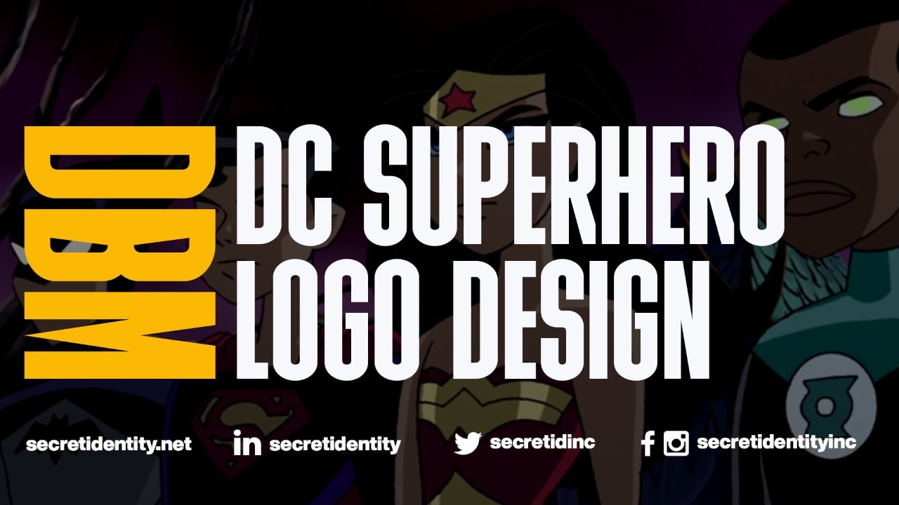 The Design of DC Superhero Logos