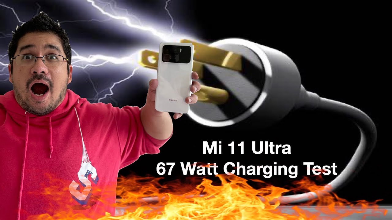 Mi 11 Ultra: 67w  Wired Charging Test
