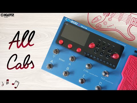 Гитарный процессор эффектов VALETON GP-200X - фото 3 - id-p2454663154