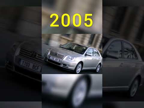 Thumbnail for Evolution of Toyota Avensis Car (1995~2023)#shorts by Motorcycle, Renault, Lamborghini, Toyota Avensis, Toyota, Suzuki, BMW, Land Rover, Jeep, Car, Truck