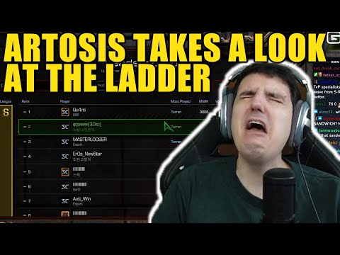Arty looks at the Ladder w/ Chat - Artosis Clips - Starcraft: Remastered Broodwar