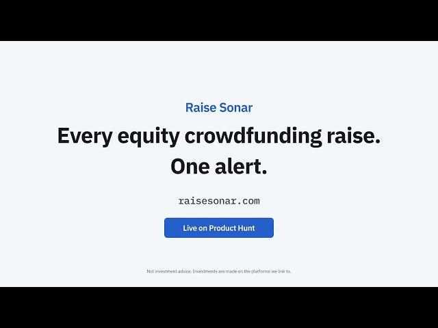 Raise Sonar demo video thumbnail