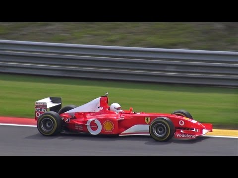 Ferrari F1 F2002 PURE V10 EXHAUST SOUNDS!!