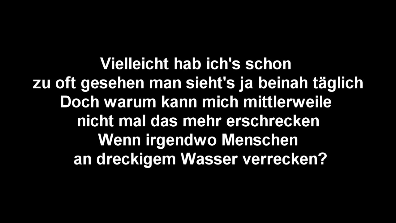 Fettes Brot - An tagen wie diesen Lyrics