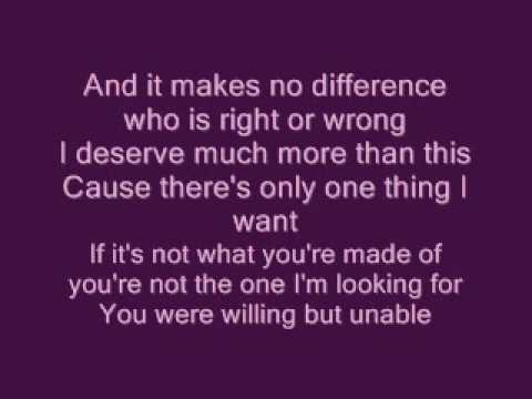Lucie Silvas - What You're Made Of  WITH LYRICS
