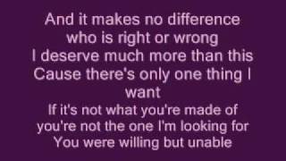 Lucie Silvas - What You're Made Of  WITH LYRICS