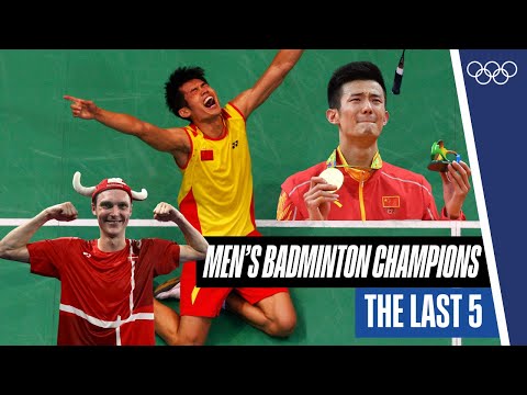 🏸 The last five individual badminton winners! 🏆