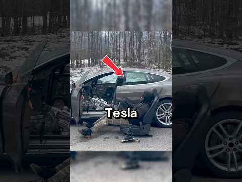 Tesla Goes V8! #shorts #viral #cars #tesla
