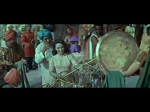 Vintage Kismet trailer artwork evoking Baghdad bazaars and moonlit romance
