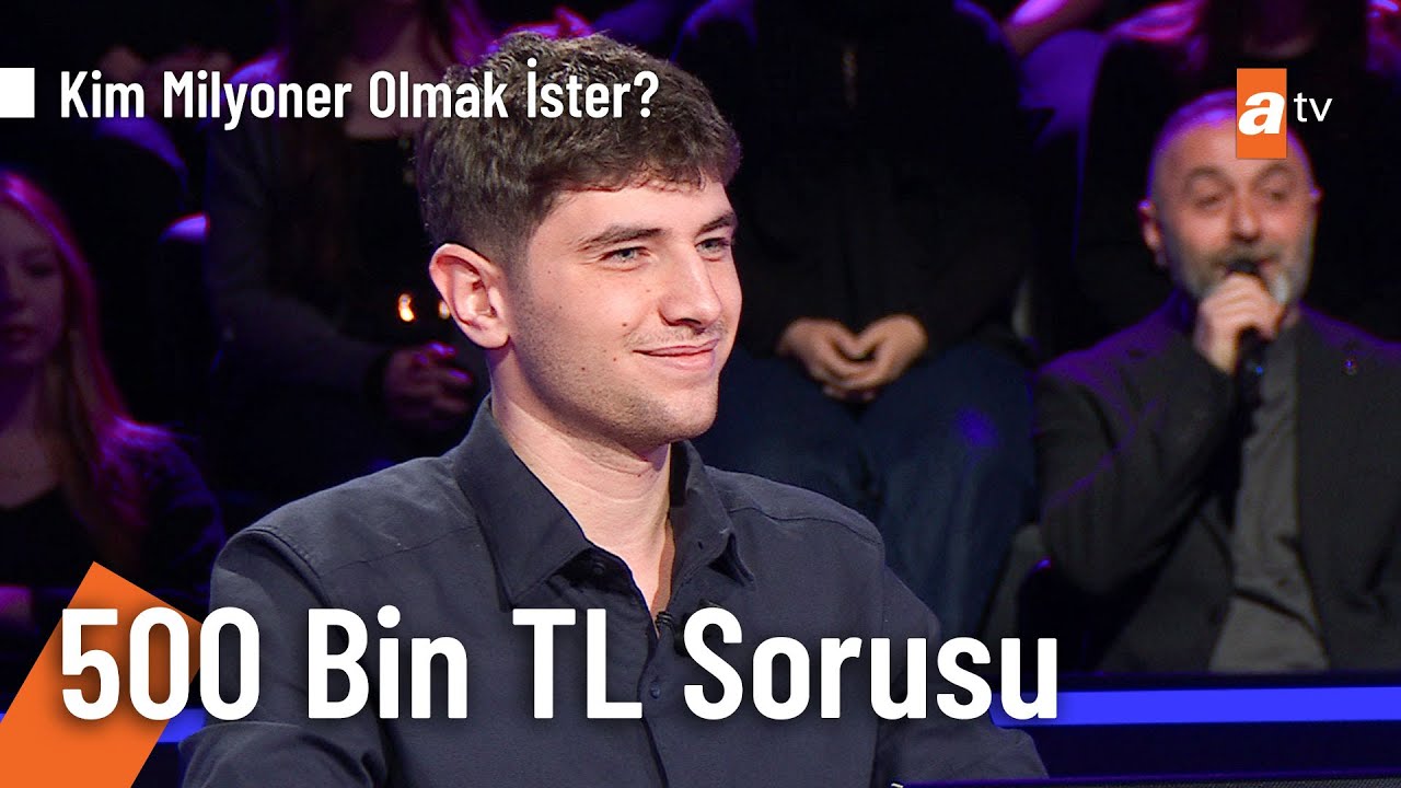 Alihan Akça 500 bin TL değerindeki soruyu açtırdı - Kim Milyoner Olmak İster? 1207. Bölüm