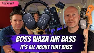 Video thumbnail for Boss WAZA AIR Bass Headphones by The Studio Rats
