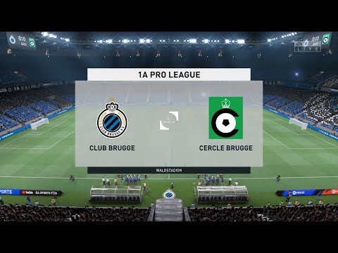 Club Brugge vs Cercle Brugge (02/09/2022) Jupiler Pro League FIFA 22