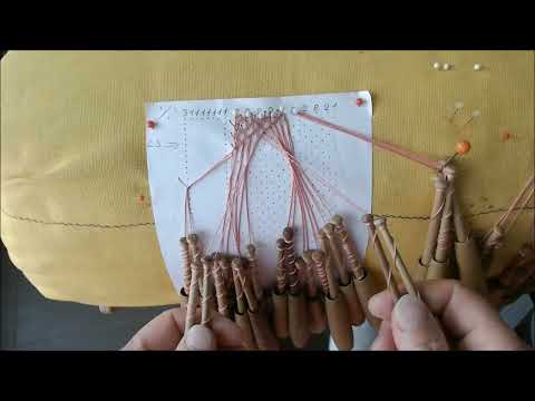 Klöppeln von Gründe - Video 22 - Der Tüllgrund