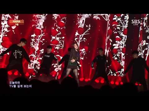 141130 - Mama - Nicole @ Inkigayo