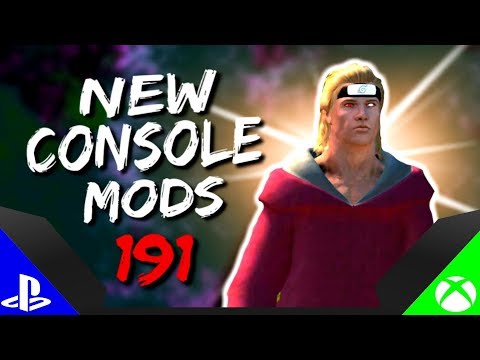 Skyrim Special Edition: ▶️5 BRAND NEW CONSOLE MODS◀️ #191 (PS4/XB1/PC)