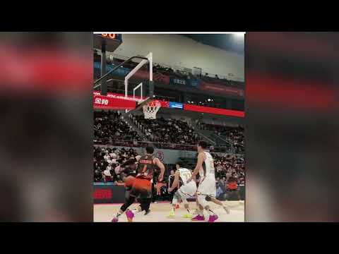 Marquese Chriss turns Shandong’s 94-87 win over Sichuan into a ‘slam dunk contest’ | 克里斯炸筐时刻