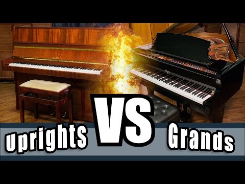 Upright pianos versus Grand pianos - Uprights Vs. Grands