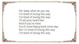 Collin Raye - Loving This Way Lyrics