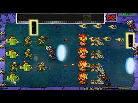 Plants vs. Zombies Mod Metal Slug - Gameplay Walkthrough Part 2