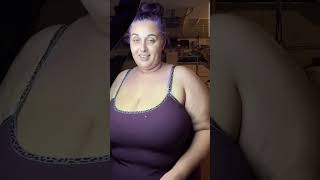 Daily Vlog of Large Single Parent Over 50 | Natural Older Women 🔥