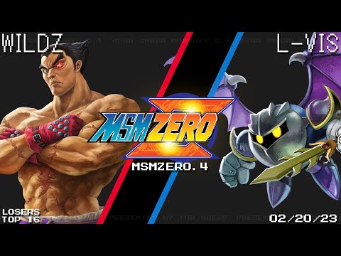 MSM:ZERO.4 - Wildz (Kazuya) Vs. L-Vis (Meta Knight) - SSBU - Losers Top 16