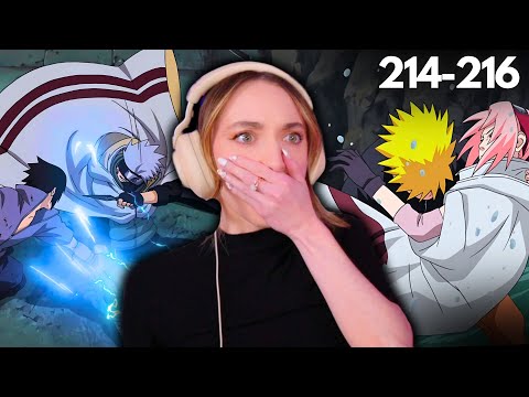 KAKASHI vs SASUKE!? | Naruto Shippuden | Ep 214-216 REACTION & DISCUSSION