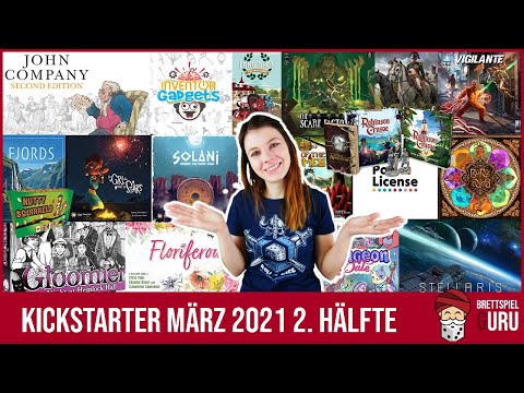 Neues auf Kickstarter -  März 2021 2.Hälfte
