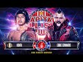 煽りVTR KENTA Vs エディ エドワーズ STRONG無差別級選手権試合 2023 4 15ワシント