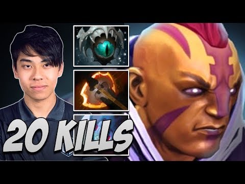OG.Ana Anti-Mage with 20 KILLS Dota 2 7.22 ROAD TO TI11