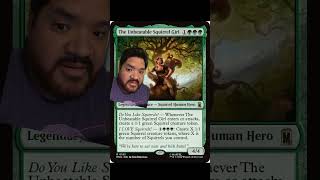 THE UNBEATABLE SQUIRRELGIRL will beat your face with infinite squirrels. #mtg #Marvel #edh