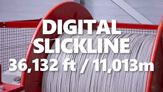 Slick-E-Line®: Digital Slickline with Real-Time Data