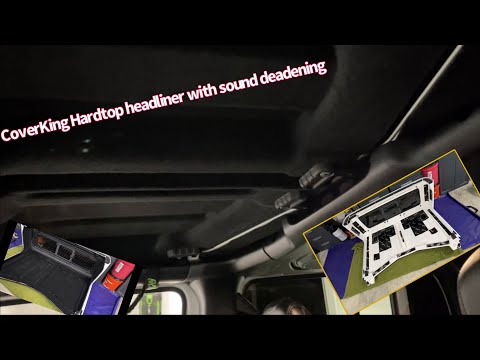 CoverKing hard top Headliner install on my 2020 Jeep Gladiator. #jeeplife #gladiatorrubicon #jeep