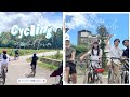 Cycling around NEHU and Golf link with friends🚴🏼| aesthetic vlog🌥| Shillong