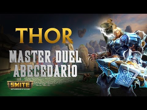 Thor, El martillo de la justicia atacara una vez mas? - Smite Master Duel Abecedario S6