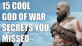 15 COOL God of War Secrets And Easter Eggs You May Have Missed