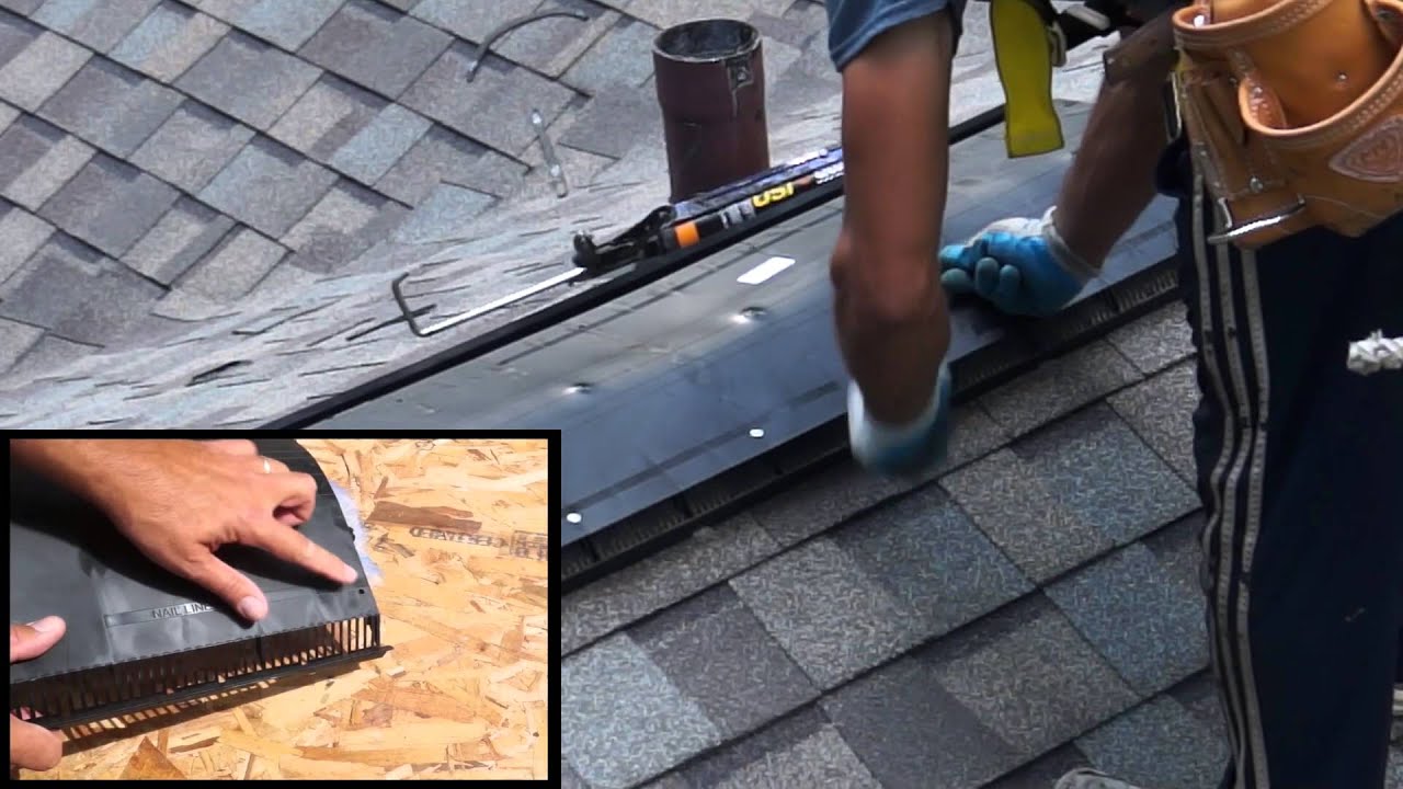 CertainTeed Ridge Vent installation instructions