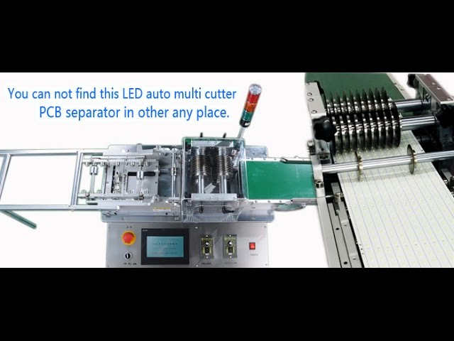 PCB V-cut separator|pcb depanelizer|PCB V-cut cutting machine