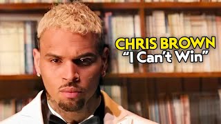 Chris Brown - I Can&#39;t Win (Lyric Video)
