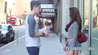 Kissing Prank   Belly Button Poke