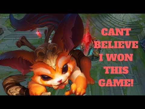 How To Win Hardest Lane Matchup For Singed - Singed vs Gnar - Rank Solo/Duo Season 8 - Full Gameplay