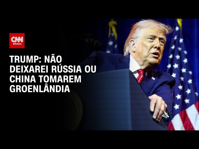Trump afirma que EUA terão Groenlândia "de um jeito ou de outro" | HORA H
