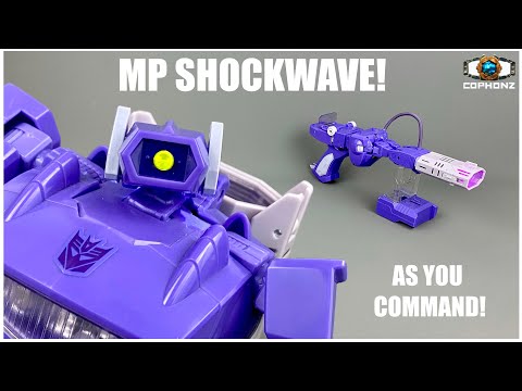 ||Smart transformations|| Masterpiece MP29 Shockwave! Transformed + showcase!