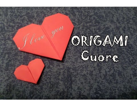 Origami Valentine's Day Paper Heart - How to Make a Paper Heart