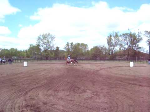 Elana and Rena Barrels May 8 2010