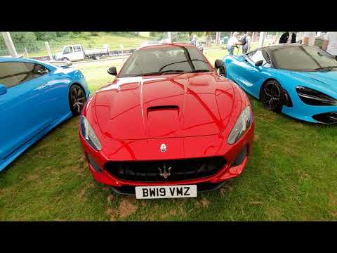 2019 Maserati GranTurismo MC 4691cc Full Video View at Chateau Impney Hill Climb 2019