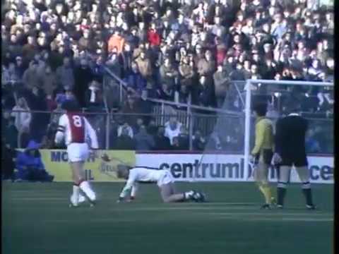 Goal! Frank Arnesen. 30.11.1980. Ajax - FC Twente