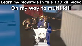 How I 133 kill kriss vector Phantom Forces